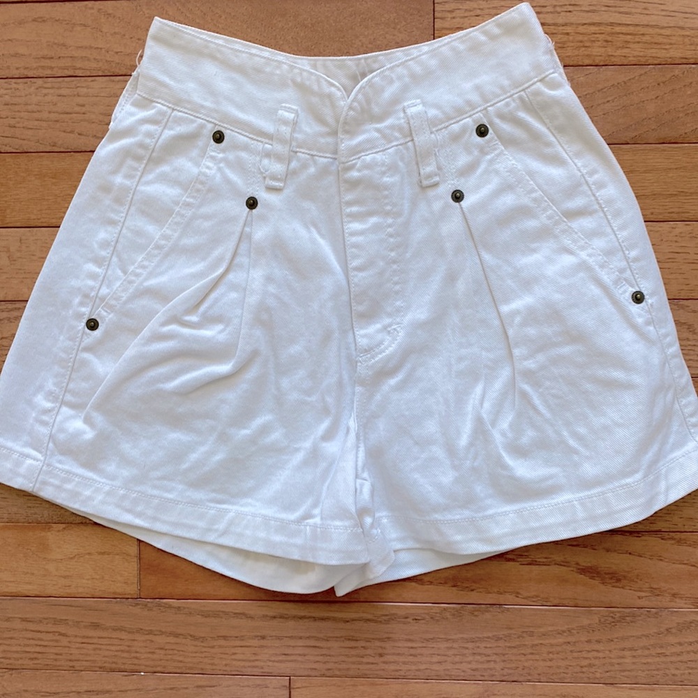 Jeans by Express white denim shorts